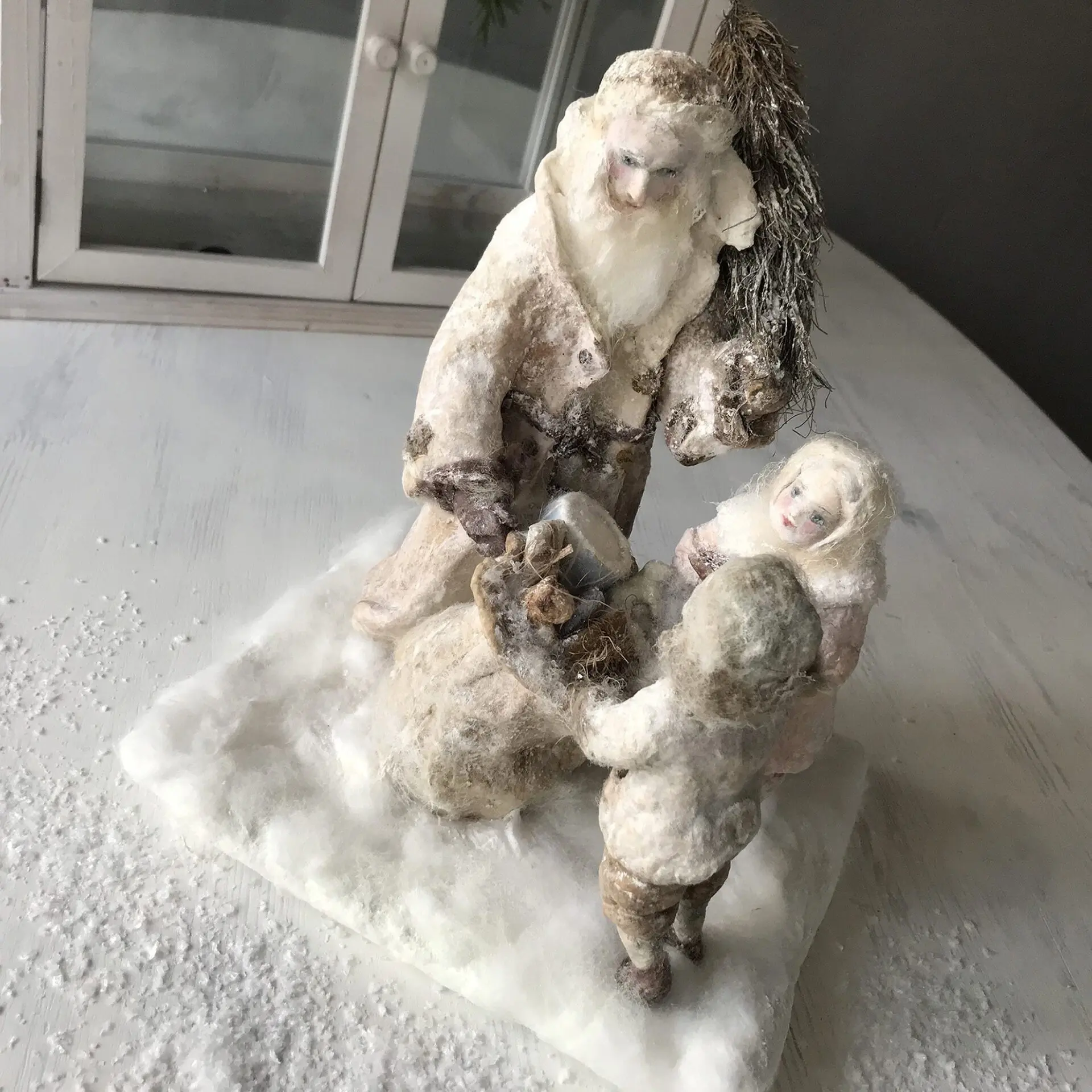 Santa Handmade Figurative Sculpture