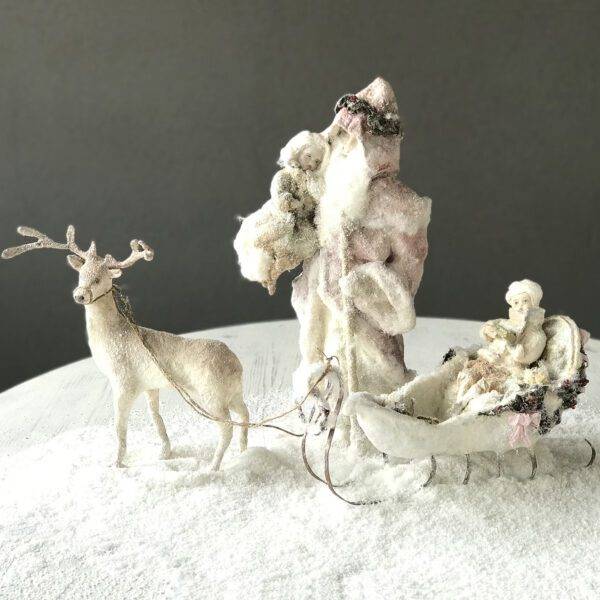 Handmade Santa Sleigh