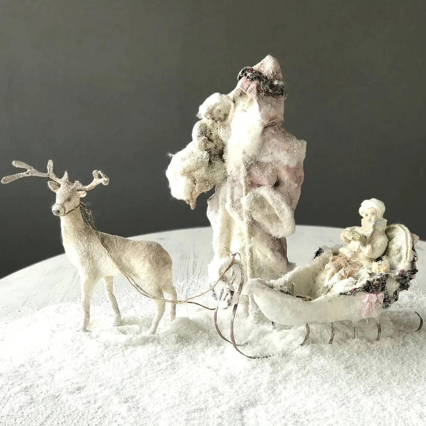 Handmade Santa Sleigh