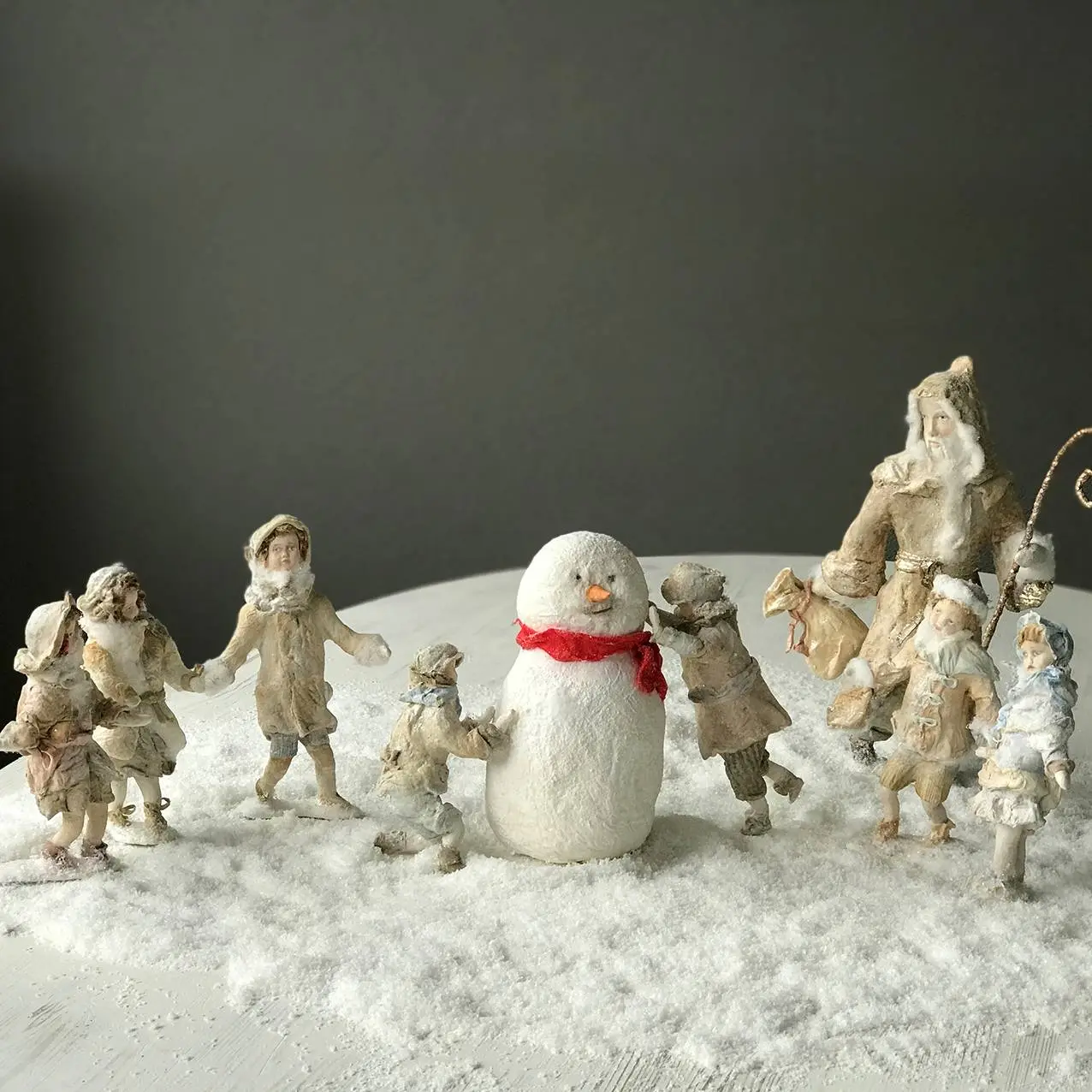 Handmade Christmas Snowman Doll