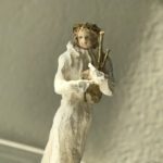 The shepherd of the handmade Nativity Set