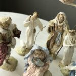 Upper view of Nativity scene