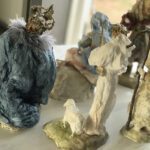 Backside of the nativity scene