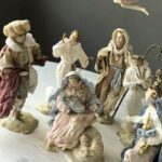 A high view of the nativity scene