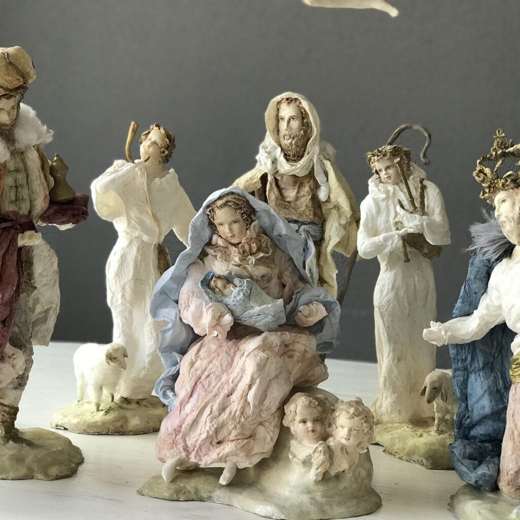The characters of the nativity scene