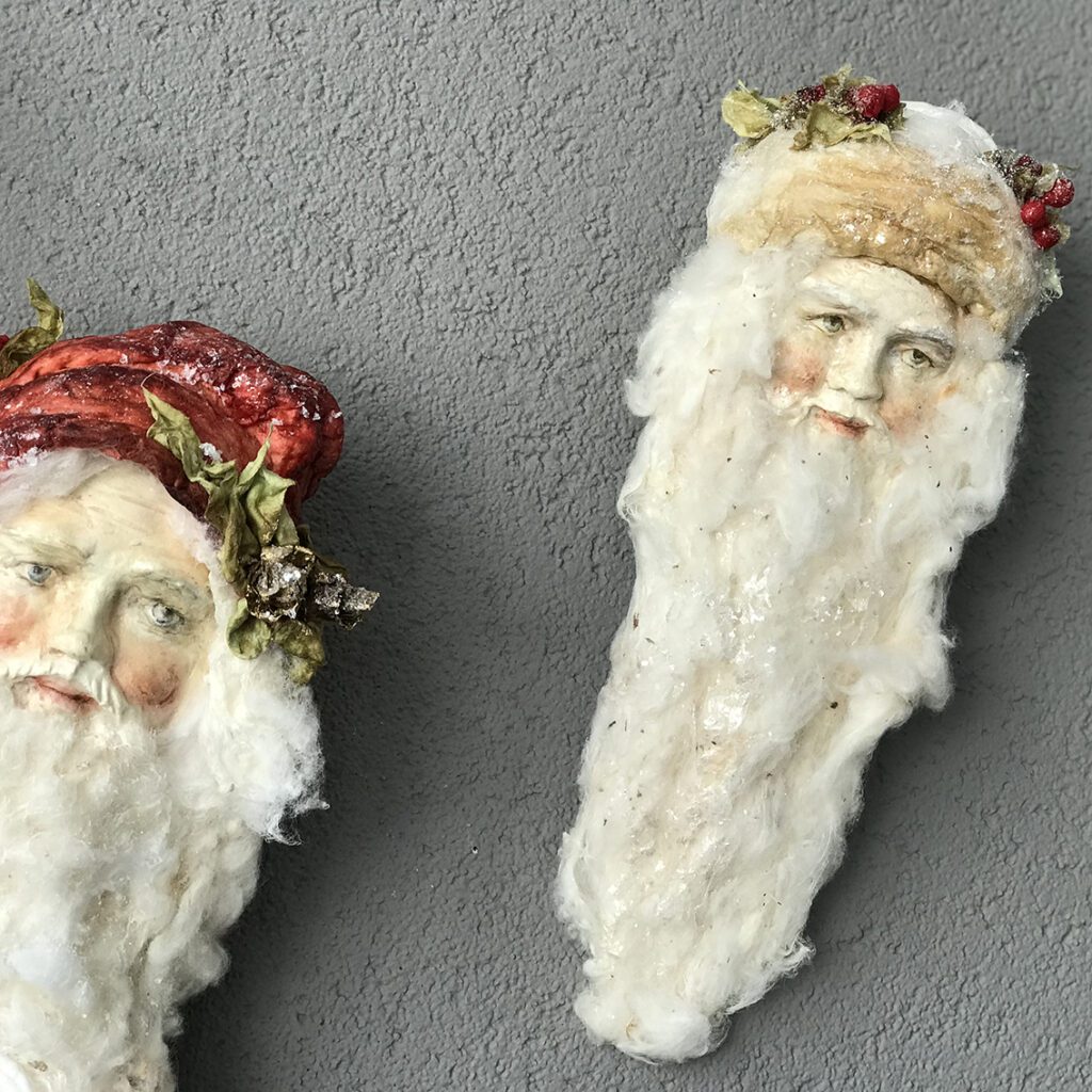 Two brothers Santas