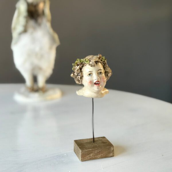 classic handmade doll face