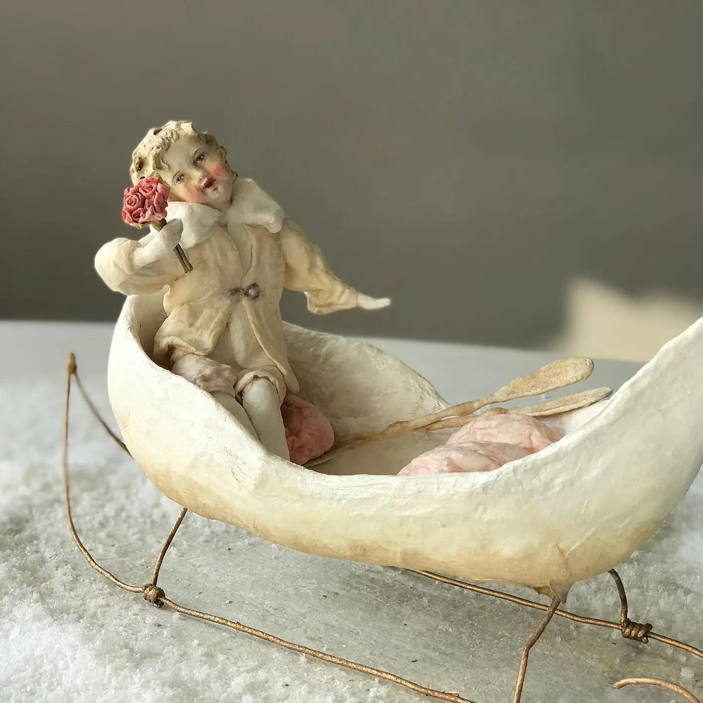 Swan Textile Sculpture
