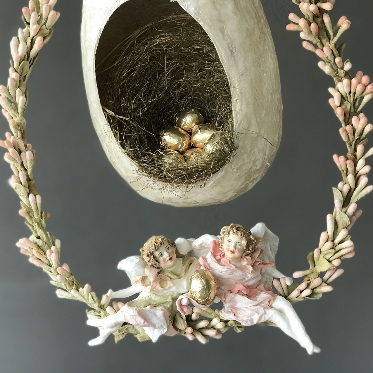 Unique Handmade cotton Easter Egg