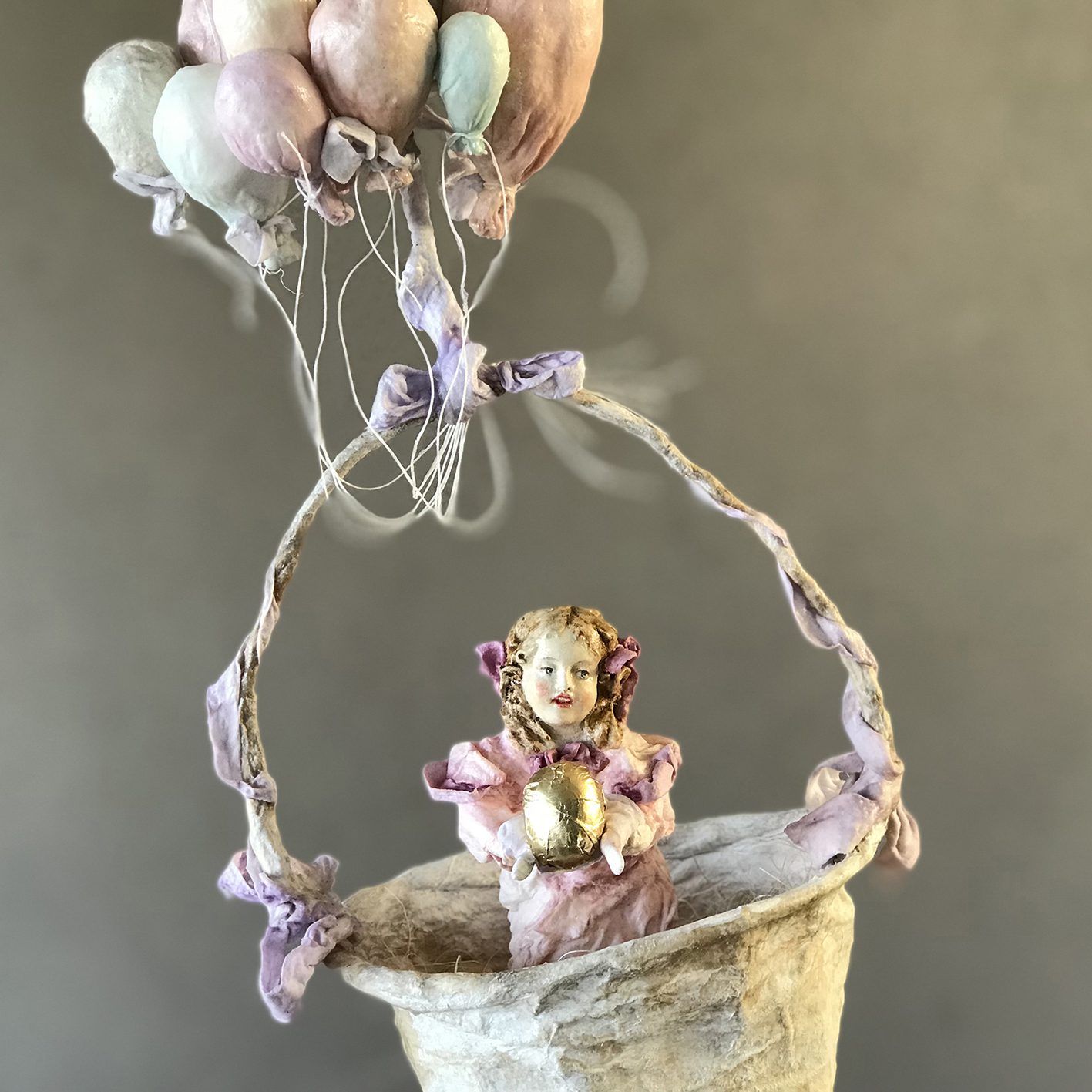 Handmade Cotton Easter Egg Basket