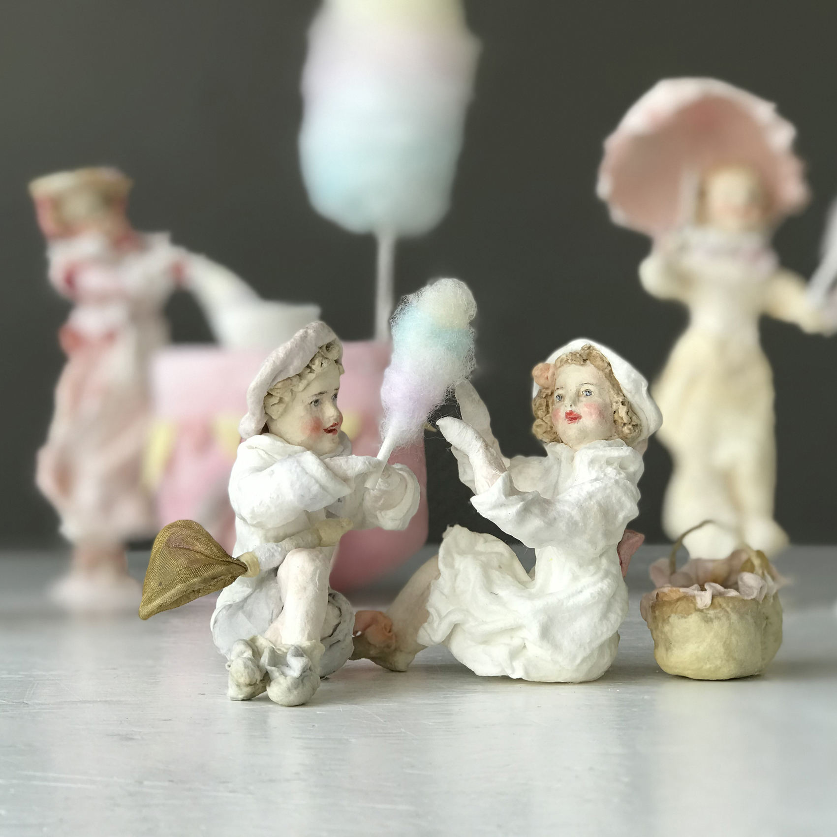 Vintage Handmade Decorative Doll Collection