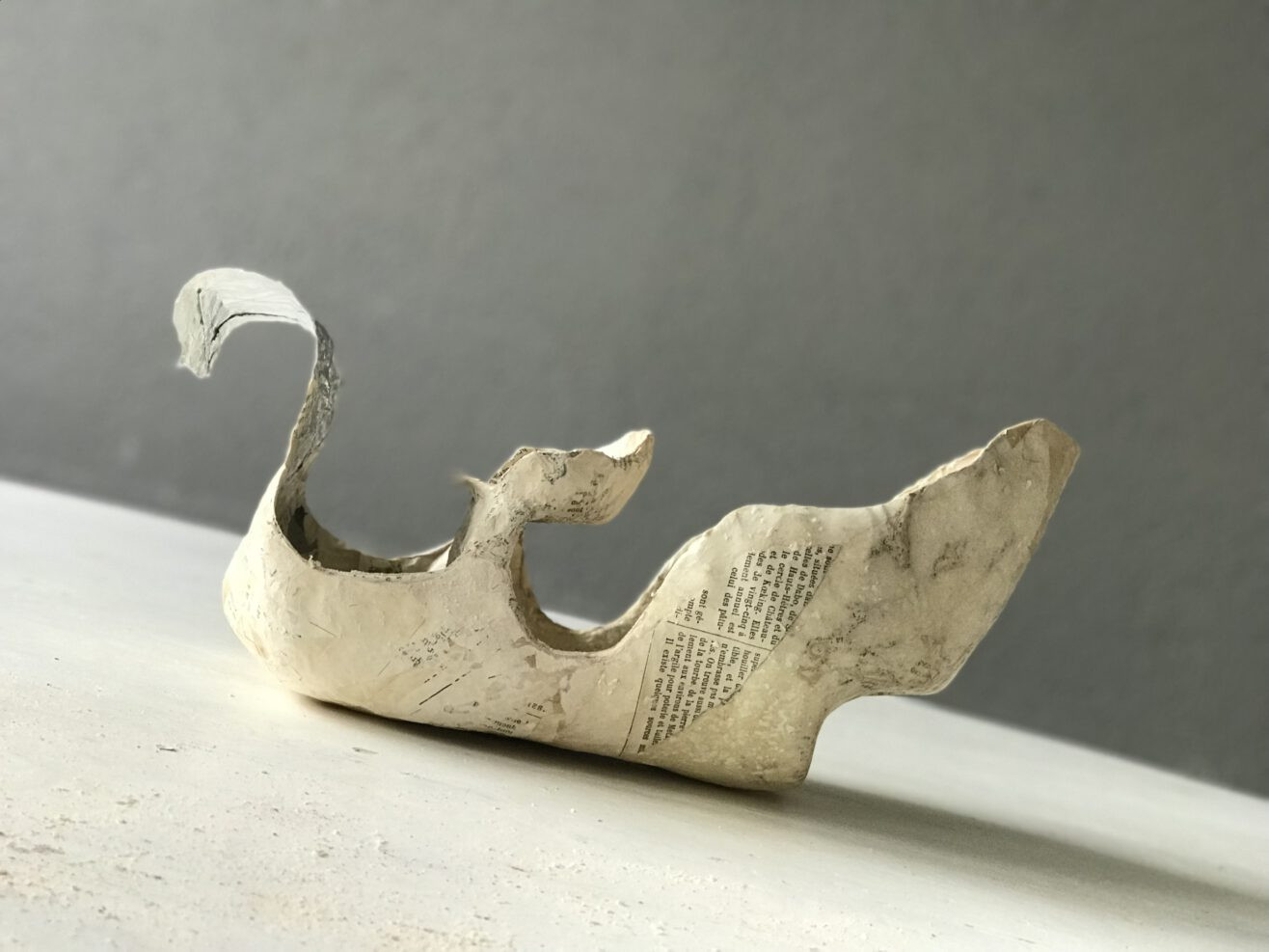 DIY Cotton Wool Santa Sleigh