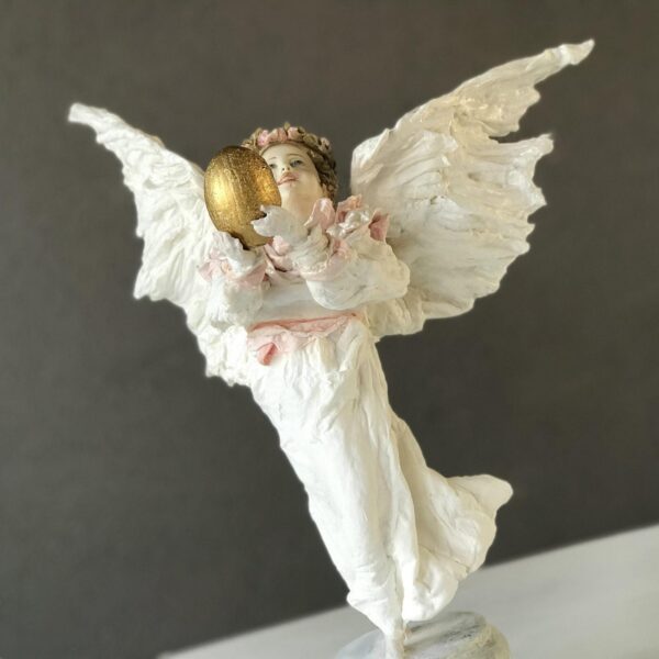 Handmade Easter Angel Sculpture